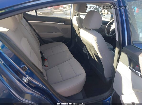 5NPD84LF8KH486497 2019 HYUNDAI ELANTRA Blue VIN sticker view
