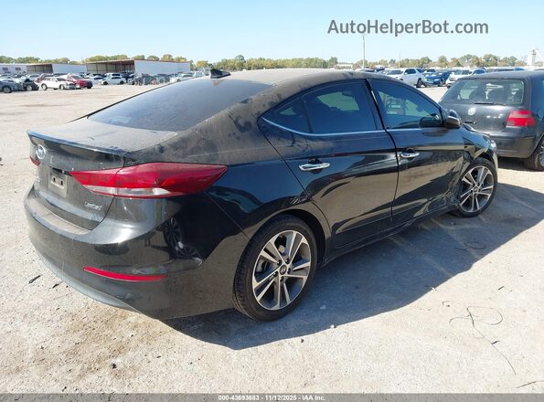 5NPD84LF9HH088546 2017 HYUNDAI ELANTRA Black Trasero derecho