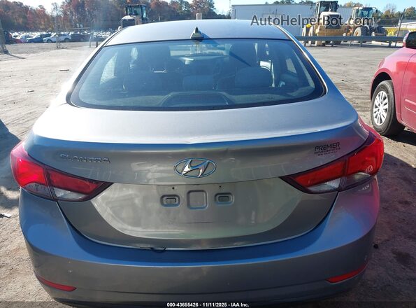 5NPDH4AE6GH757252 2016 HYUNDAI ELANTRA Silver 