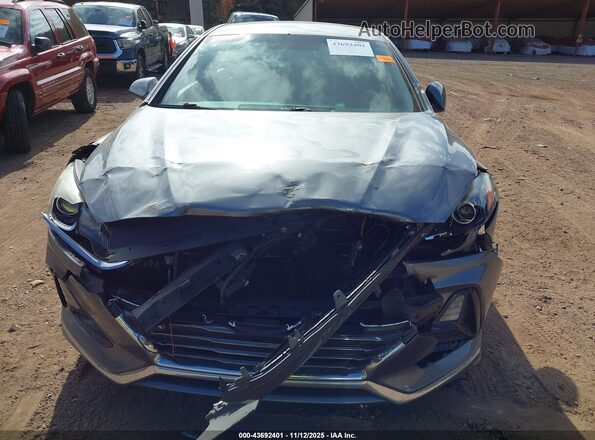 5NPE24AF4KH731448 2019 HYUNDAI SONATA Gray Vista frontal