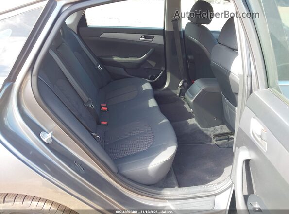 5NPE24AF4KH731448 2019 HYUNDAI SONATA Gray Vista de la etiqueta del VIN
