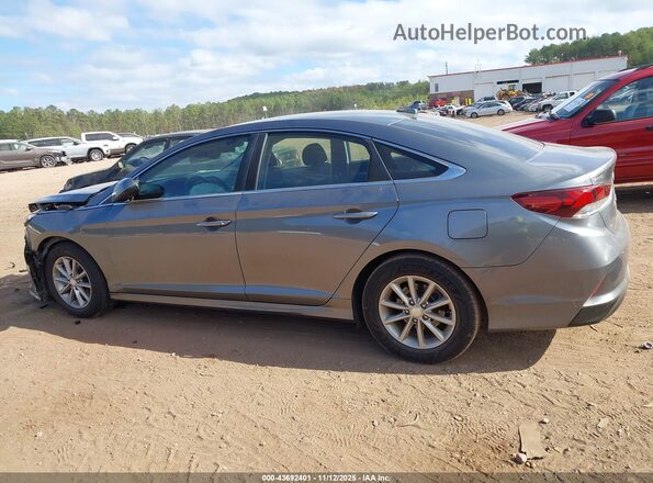 5NPE24AF4KH731448 2019 HYUNDAI SONATA Gray Vista interior trasera