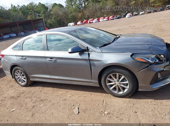 5NPE24AF4KH731448 2019 HYUNDAI SONATA Gray Vista del cuadro de instrumentos