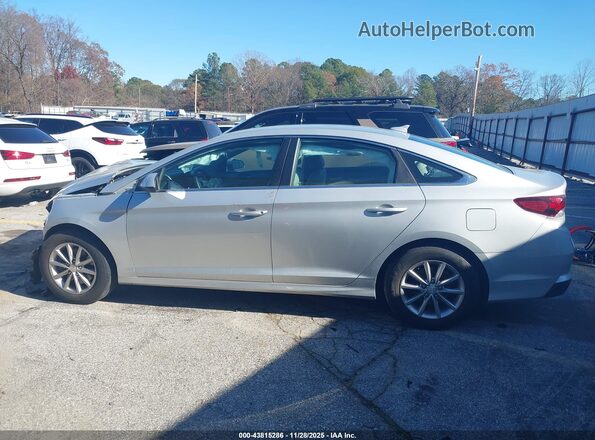 5NPE24AF6KH731144 2019 HYUNDAI SONATA Silver 