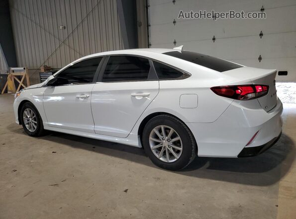 5NPE24AF6KH820146 2019 HYUNDAI SONATA White უკანა მარცხენა