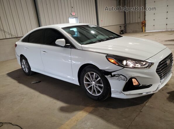 5NPE24AF6KH820146 2019 HYUNDAI SONATA White წინა მარჯვენა