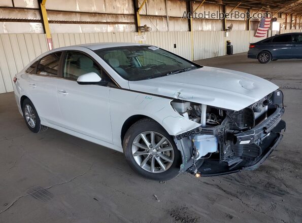5NPE24AFXJH682030 2018 HYUNDAI SONATA White 