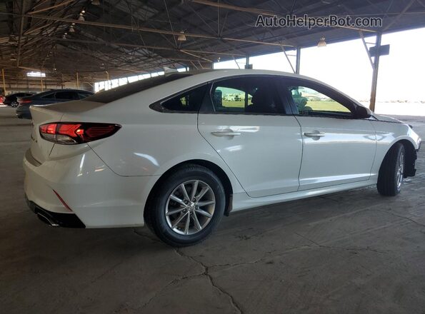 5NPE24AFXJH682030 2018 HYUNDAI SONATA White 