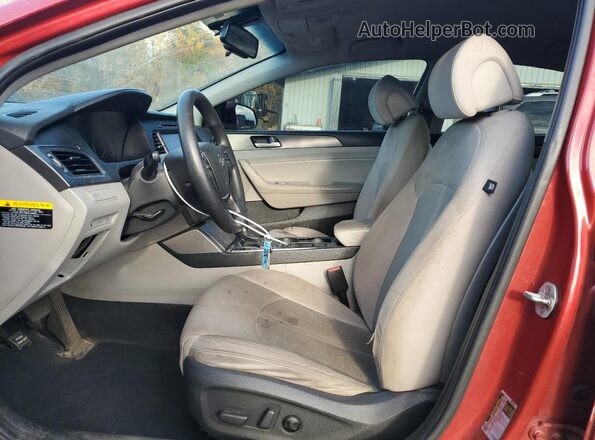 5NPE34AF4HH552655 2017 HYUNDAI SONATA Red 