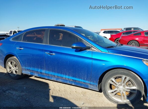 5NPE34AF9JH595958 2018 HYUNDAI SONATA Синий 