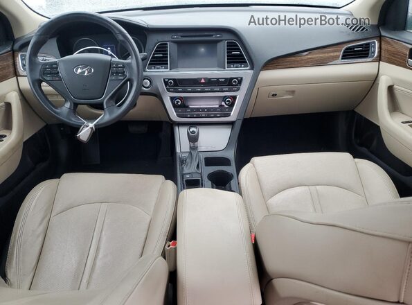 5NPE34AFXHH450406 2017 HYUNDAI SONATA Brown 