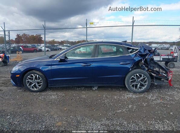 5NPEF4JAXLH048745 2020 HYUNDAI SONATA Blue 