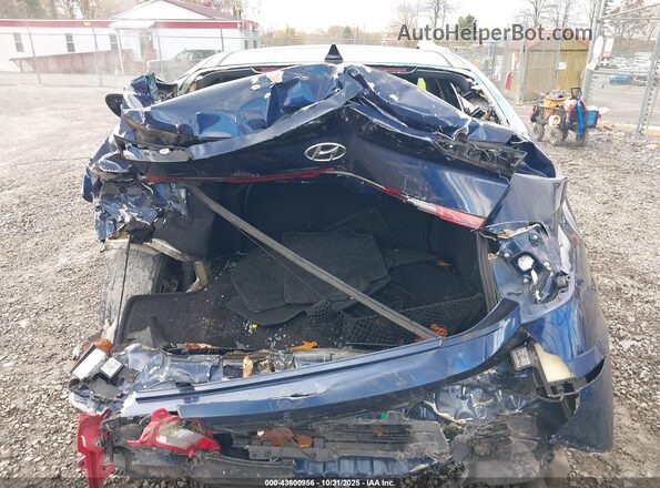 5NPEF4JAXLH048745 2020 HYUNDAI SONATA Blue წინა ხედი