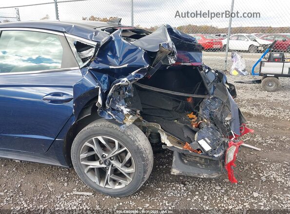 5NPEF4JAXLH048745 2020 HYUNDAI SONATA Blue 