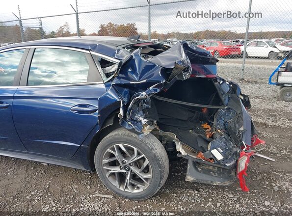 5NPEF4JAXLH048745 2020 HYUNDAI SONATA Blue 