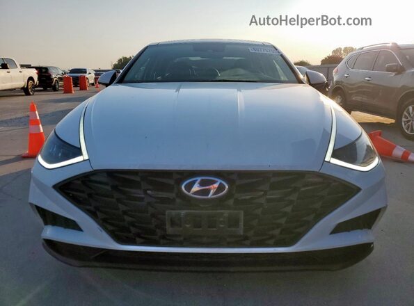 5NPEF4JAXMH072562 2021 HYUNDAI SONATA Белый Вид спереди