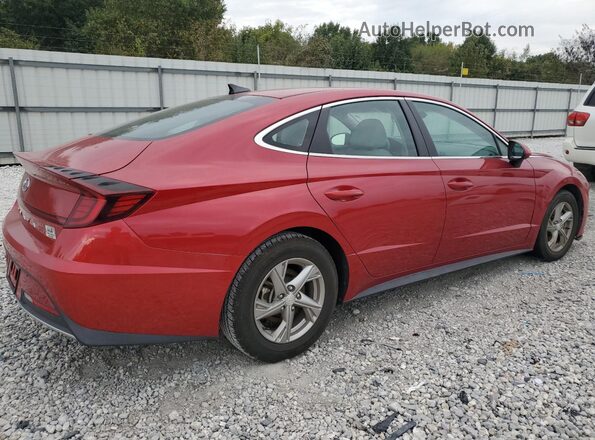 5NPEG4JAXMH070632 2021 HYUNDAI SONATA Red 
