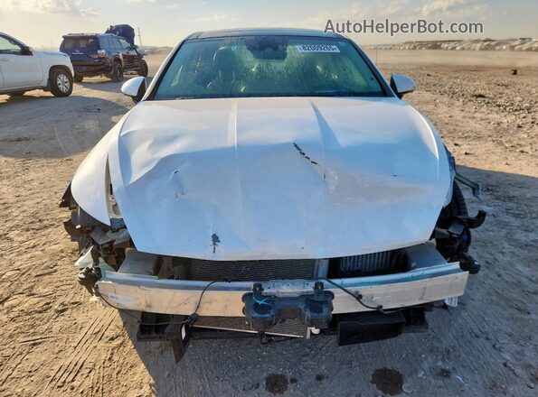 5NPEH4J28MH101575 2021 HYUNDAI SONATA White წინა ხედი
