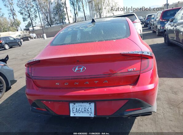 5NPEJ4J24MH086433 2021 HYUNDAI SONATA Red 