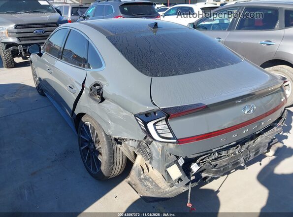 5NPEJ4J25LH024358 2020 HYUNDAI SONATA Gray Tył lewy