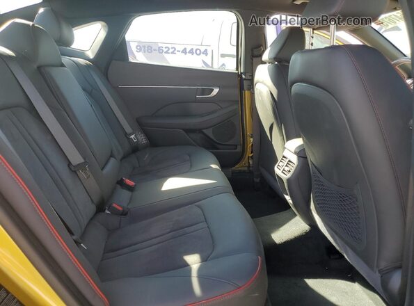 5NPEJ4J25LH049809 2020 HYUNDAI SONATA Gold Вид задніх сидінь