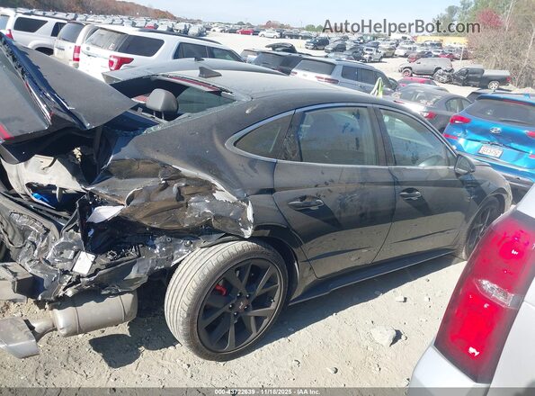 5NPEK4JC0NH143556 2022 HYUNDAI SONATA Gray Widok wnętrza z tyłu