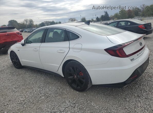 5NPEK4JC2NH142294 2022 HYUNDAI SONATA White Tył lewy
