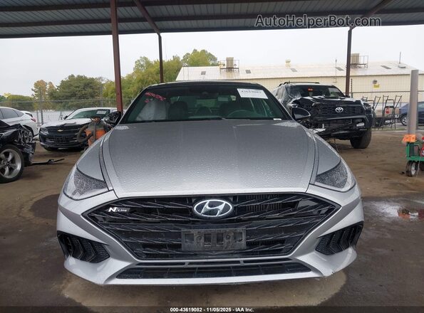 5NPEK4JC7MH132794 2021 HYUNDAI SONATA Silver Սարքավորումների վահանակի տեսք