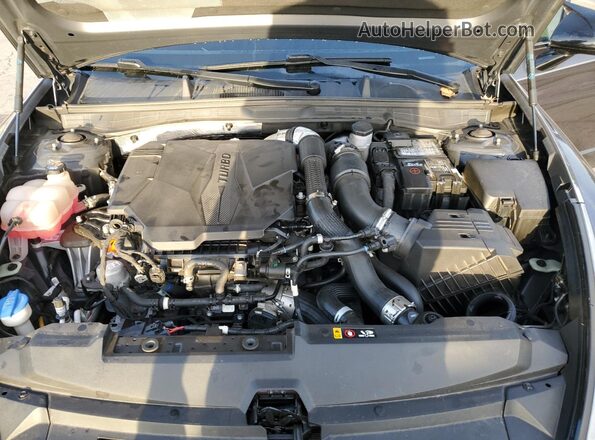 5NPEK4JC9NH143328 2022 HYUNDAI SONATA Серый Вид задней части салона