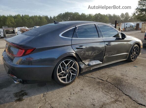 5NPEK4JC9NH143328 2022 HYUNDAI SONATA Серый Задняя правая четверть