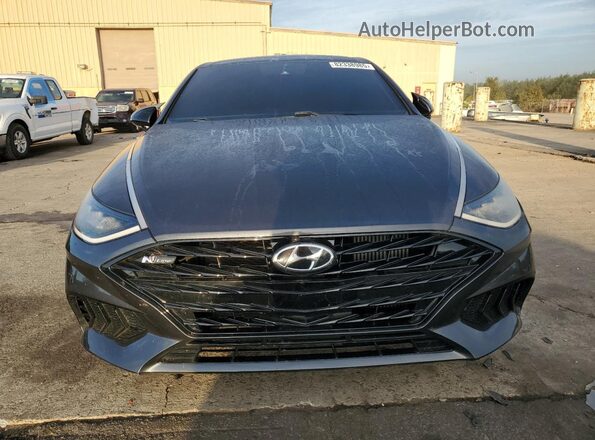 5NPEK4JC9NH143328 2022 HYUNDAI SONATA Серый Вид спереди