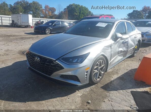 5NPEL4JA1MH065718 2021 HYUNDAI SONATA Silver Передня ліва чверть