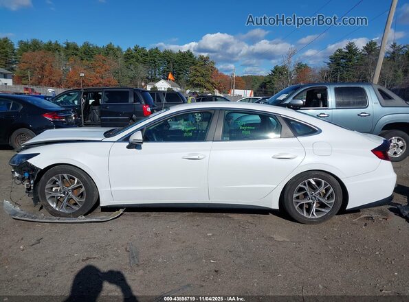 5NPEL4JA2MH100752 2021 HYUNDAI SONATA White Панорамний вид салону 360°