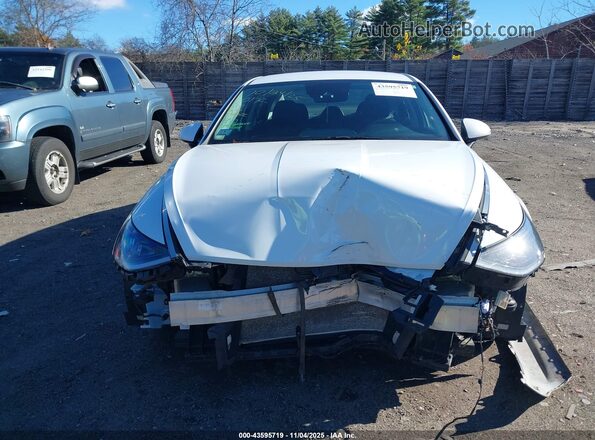 5NPEL4JA2MH100752 2021 HYUNDAI SONATA White Вид щитка приладів