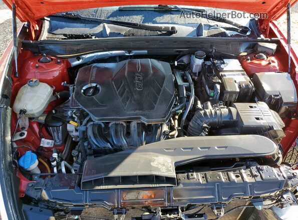 5NPEL4JAXLH026480 2020 HYUNDAI SONATA Red Vista interior trasera
