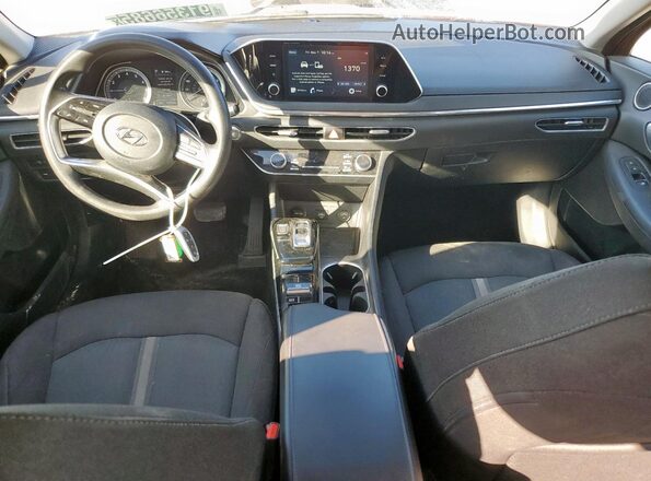 5NPEL4JAXLH026480 2020 HYUNDAI SONATA Red Vista del salpicadero