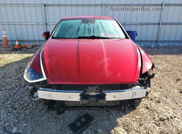 5NPEL4JAXLH026480 2020 HYUNDAI SONATA Red Vista interior de 360 grados