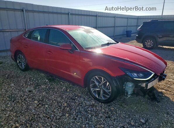 5NPEL4JAXLH026480 2020 HYUNDAI SONATA Red Delantero derecho