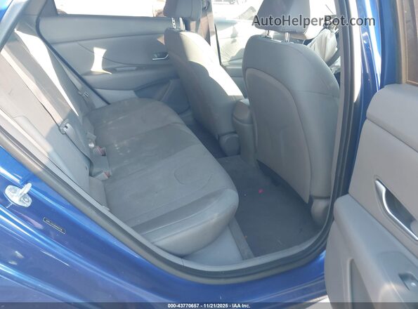 5NPLL4AG0MH041518 2021 HYUNDAI ELANTRA Blue Vista de la etiqueta del VIN