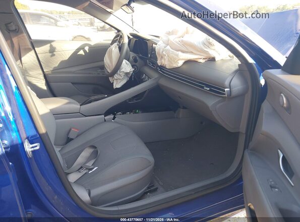 5NPLL4AG0MH041518 2021 HYUNDAI ELANTRA Blue Vista interior delantera