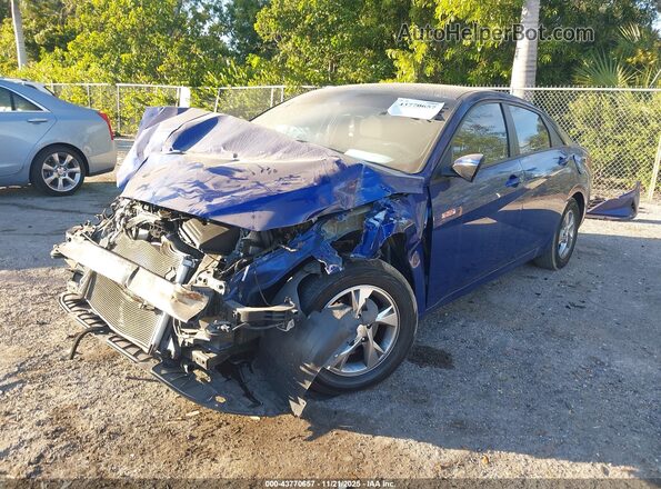 5NPLL4AG0MH041518 2021 HYUNDAI ELANTRA Blue 