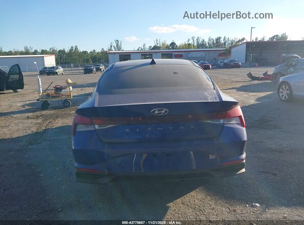 5NPLL4AG0MH041518 2021 HYUNDAI ELANTRA Blue 