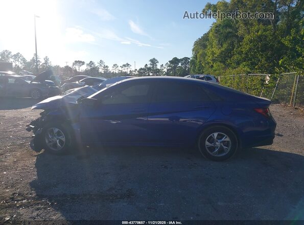 5NPLL4AG0MH041518 2021 HYUNDAI ELANTRA Blue 