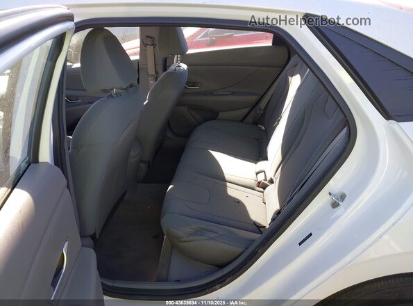 5NPLL4AG0NH077422 2022 HYUNDAI ELANTRA White VIN კოდის სტიკერის ხედი