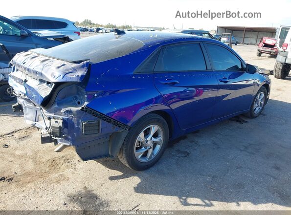 5NPLL4AG1MH030415 2021 HYUNDAI ELANTRA Blue Tył prawy