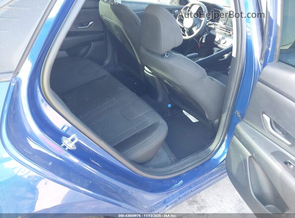 5NPLL4AG1MH030415 2021 HYUNDAI ELANTRA Blue Widok naklejki z numerem VIN