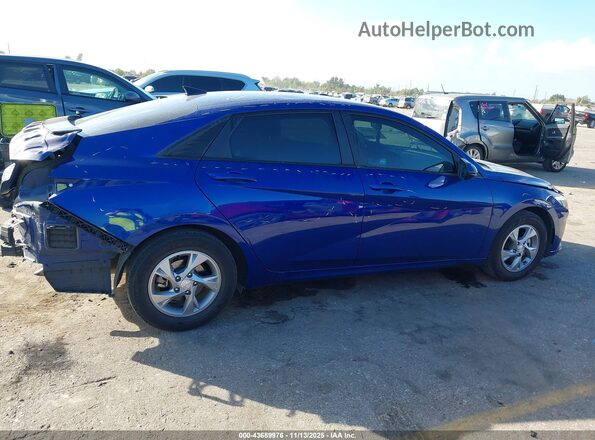 5NPLL4AG1MH030415 2021 HYUNDAI ELANTRA Blue Widok wnętrza 360 stopni
