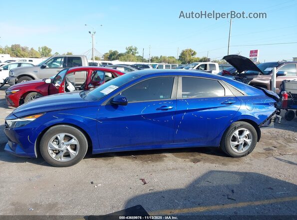 5NPLL4AG1MH030415 2021 HYUNDAI ELANTRA Blue 
