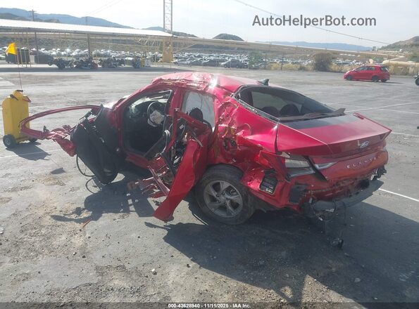 5NPLL4AG6MH027882 2021 HYUNDAI ELANTRA Red Tył lewy