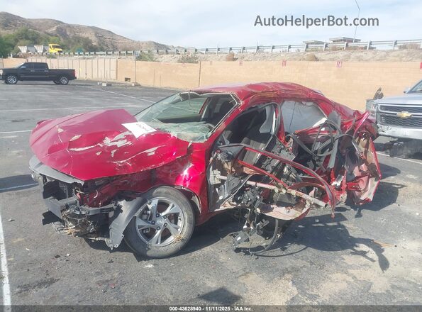5NPLL4AG6MH027882 2021 HYUNDAI ELANTRA Red Widok z przodu